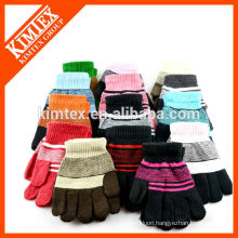 Acrylic knit custom student gloves